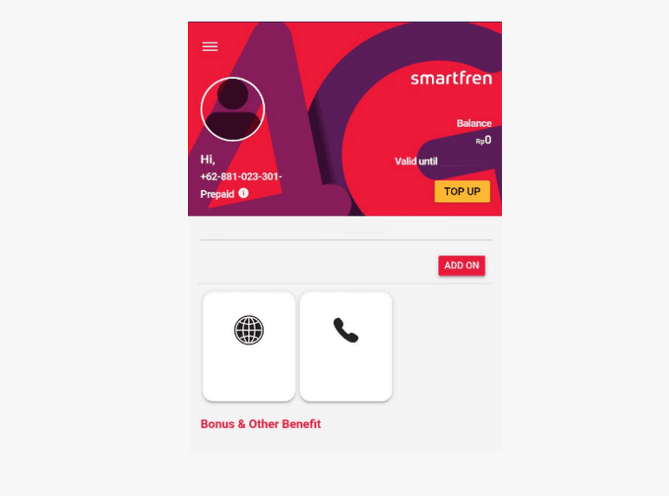 MySmartfren untuk Isi Kuota Voucher