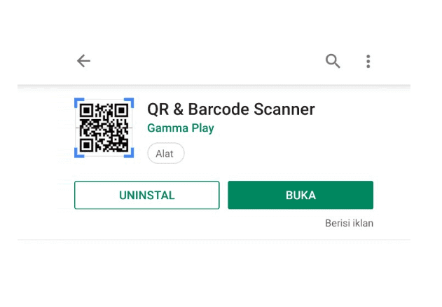 Aplikasi QR Barcode Scanner
