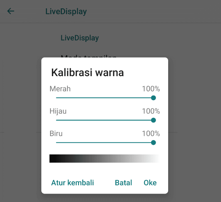 Atur Kalibrasi Warna Layar HP