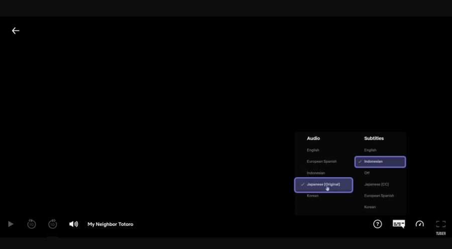 Atur Subtitle Netflix ke Indonesia