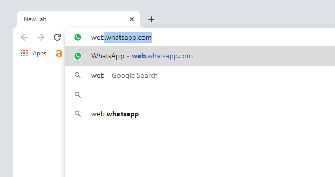 Buka Situs WhatsApp Web