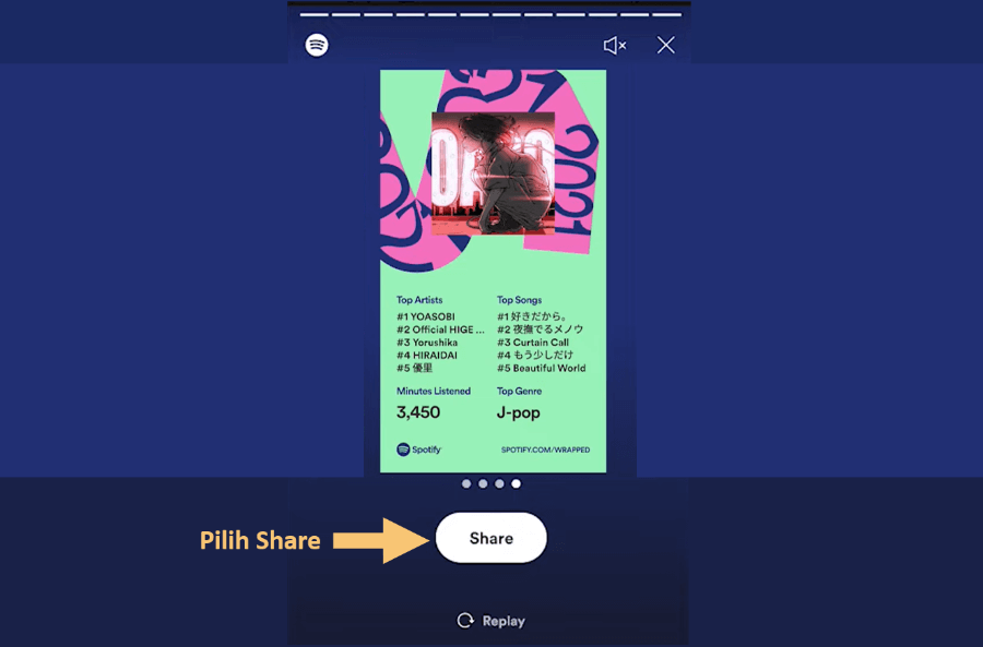 Cek Spotify Wrapped di Aplikasi
