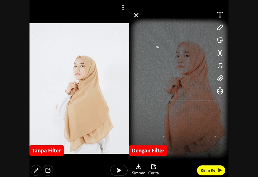 Filter 8mm Vintage Film Snapchat