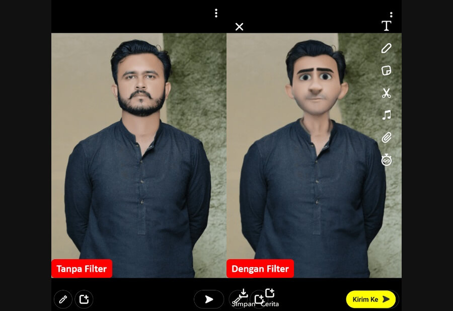 Filter Cartoon 3D