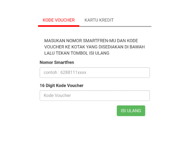 Cara Isi Kuota Smartfren Lewat Situs