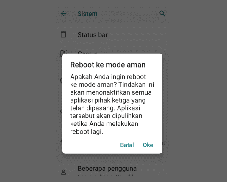 Reboot Safe Mode