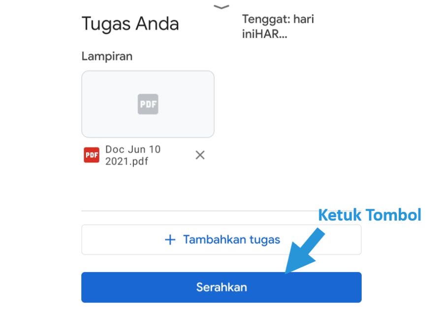 Serahkan Ulang Tugas di Google Classroom