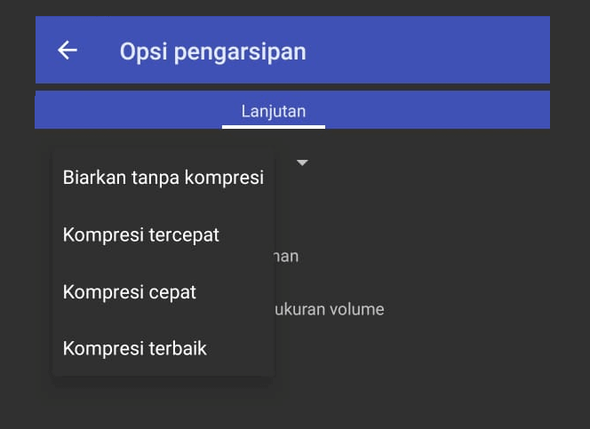 Setting Kompresi Dokumen