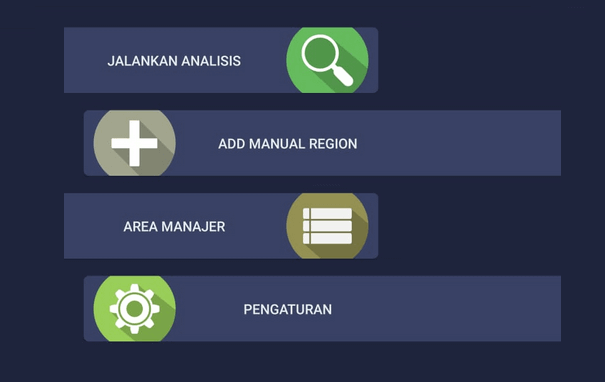 Tampilan Aplikasi Partial Screen di Samsung