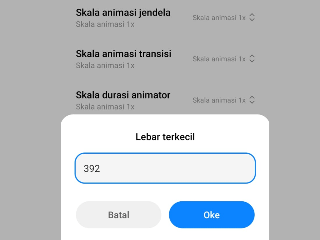 Mengubah Resolusi Layar HP