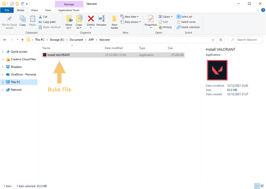 Buka Launcher Valorant