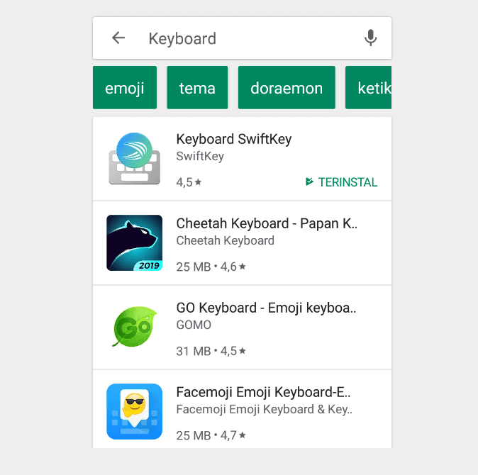 Aplikasi Keyboard Pengganti Xiaomi