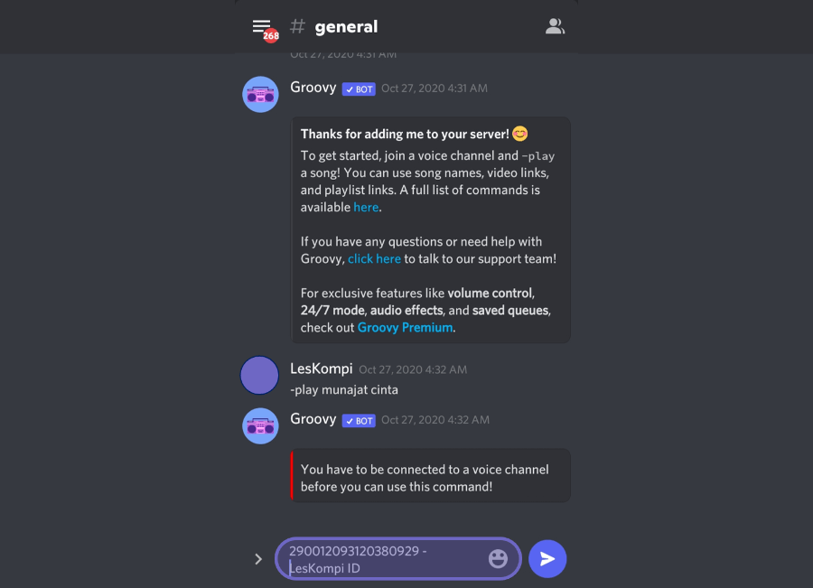 Paste ID Discord