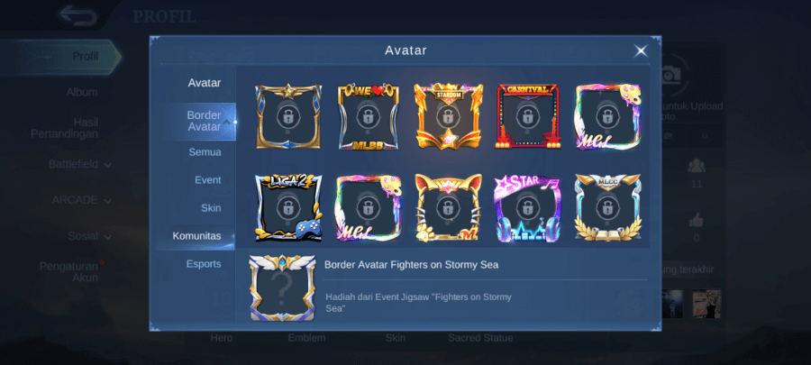 Border Community Mobile Legends