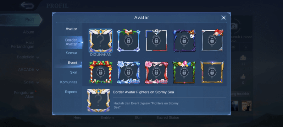 Border Event Mobile Legends