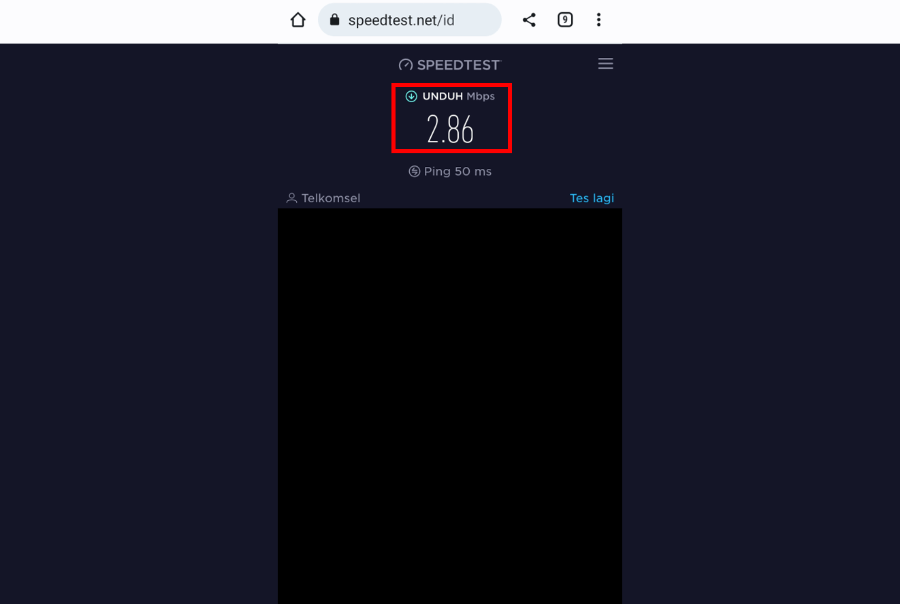 Cek Koneksi Internet untuk CapCut