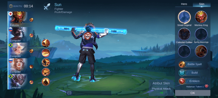 Pilih Hero di Mobile Legends