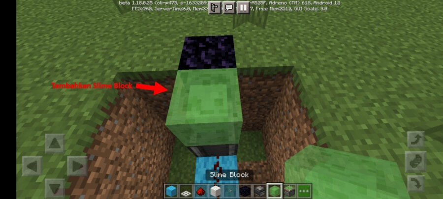 Tambah Slime Block Baru