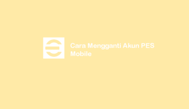 Cara Mengubah Akun PES Mobile