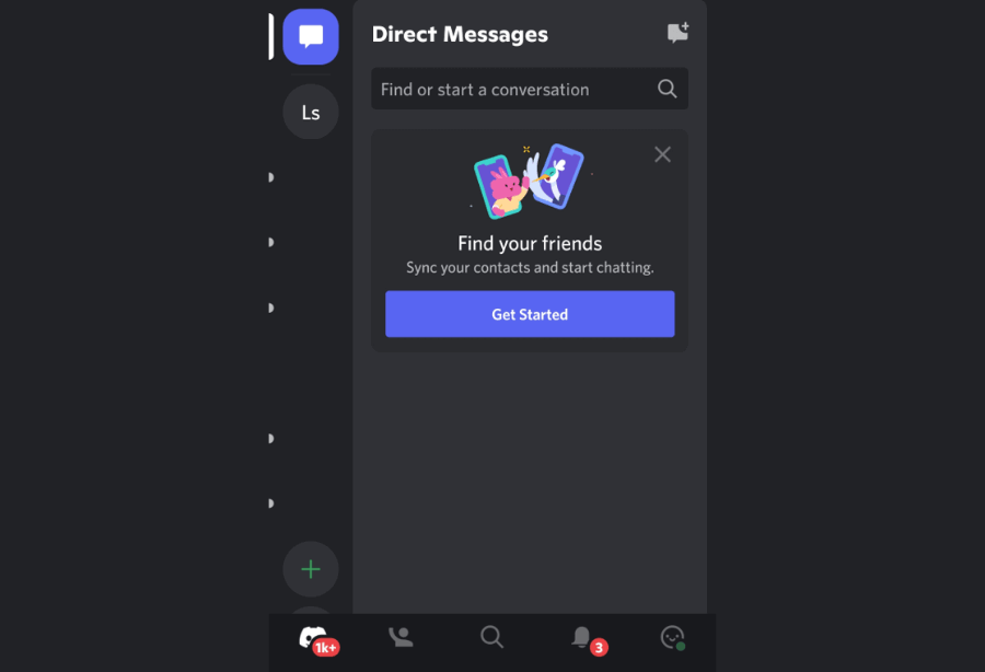 Contoh Selesai Login Discord HP