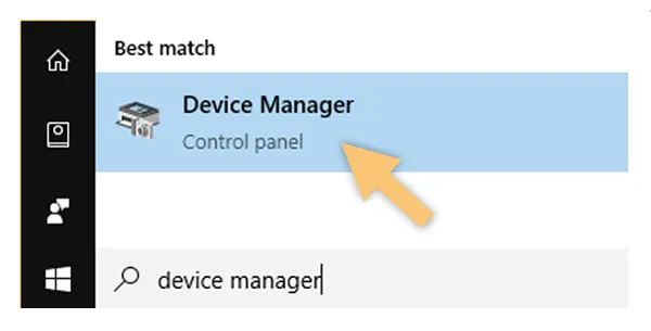 Membuka Device Manager