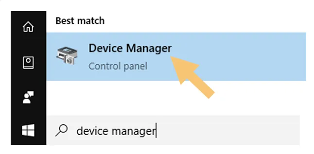 Buka Device Manager