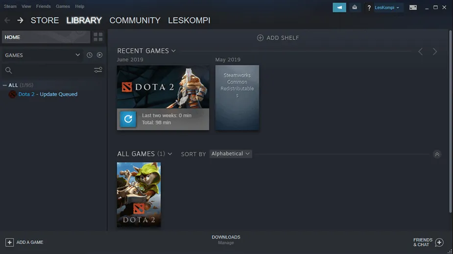 Contoh Akun Steam Aktif