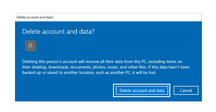 Konfirmasi Delete Akun Admin