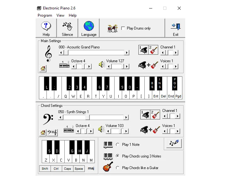 Aplikasi Electronic Piano
