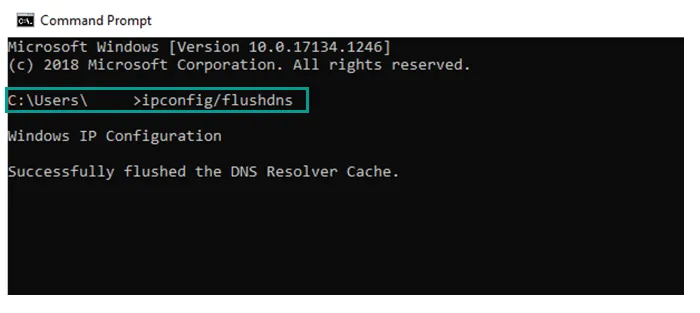 Perintah Flush DNS
