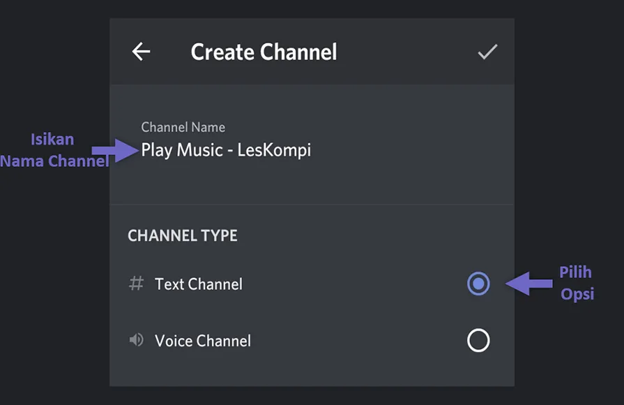 Atur Voice Channel Discord