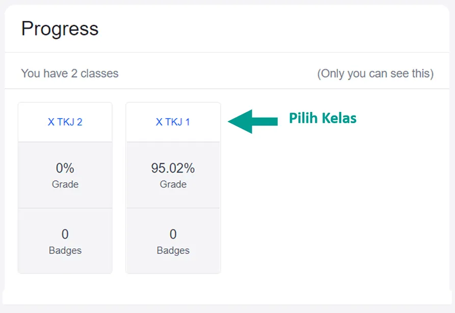 Cek Nilai Kelas Edmodo