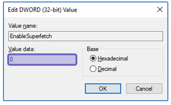 Mematikan SuperFetch Lewat Regedit