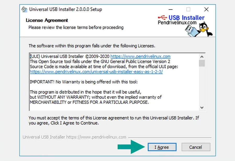 Buka Universal USB Installer