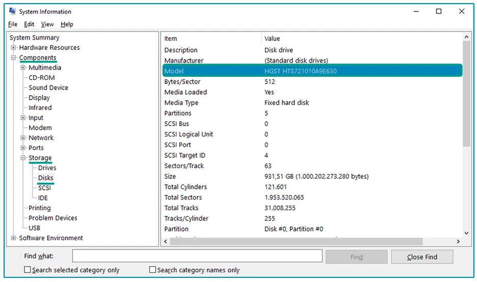 Kolom Model HDD