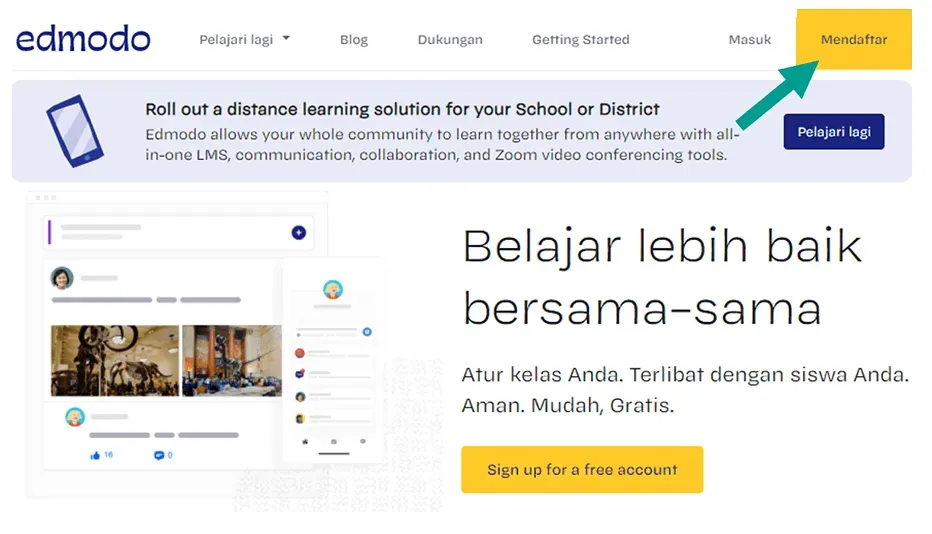 Daftar Edmodo Baru