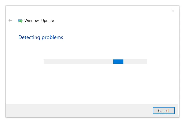 Deteksi Error Pada Windows Update