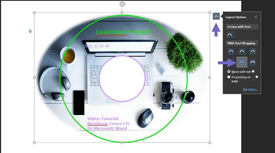 Atur Layout Options