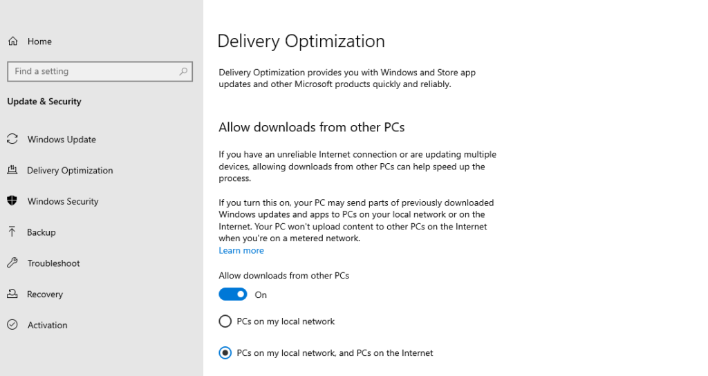 Opsi Delivery Optimization