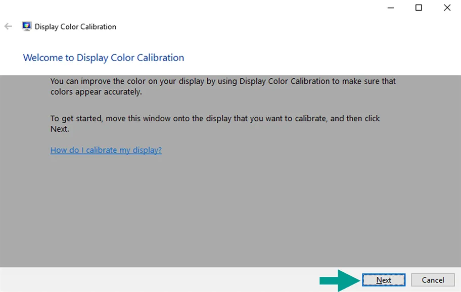 Opsi Display Color Calibration