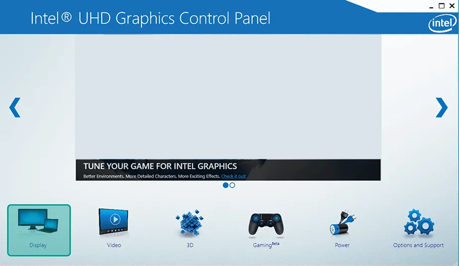 Menu Display Driver