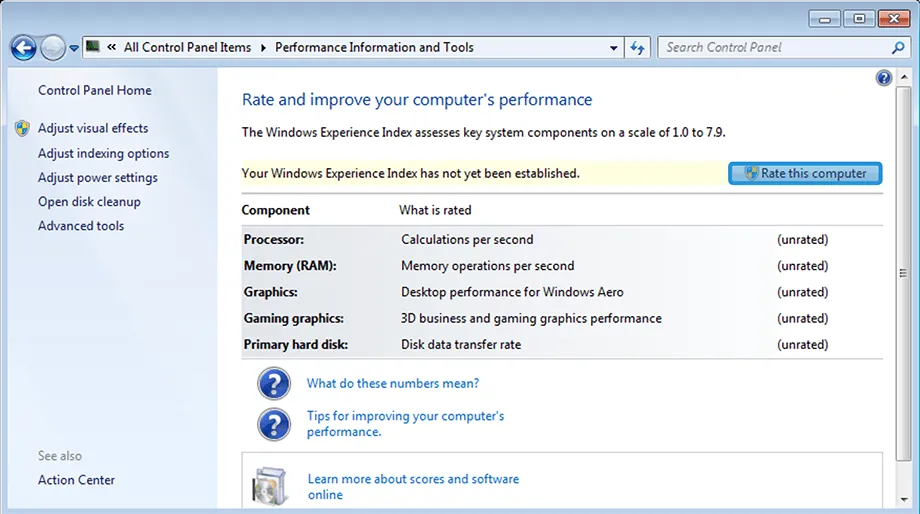 Opsi Rate Computer