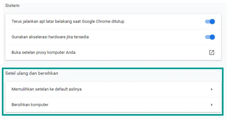 Setting Default Chrome