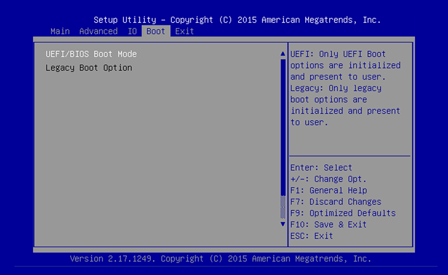 Perbedaan Antara UEFI dan BIOS