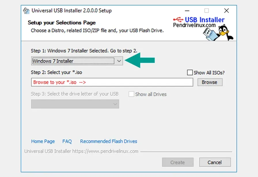 Opsi Installer OS