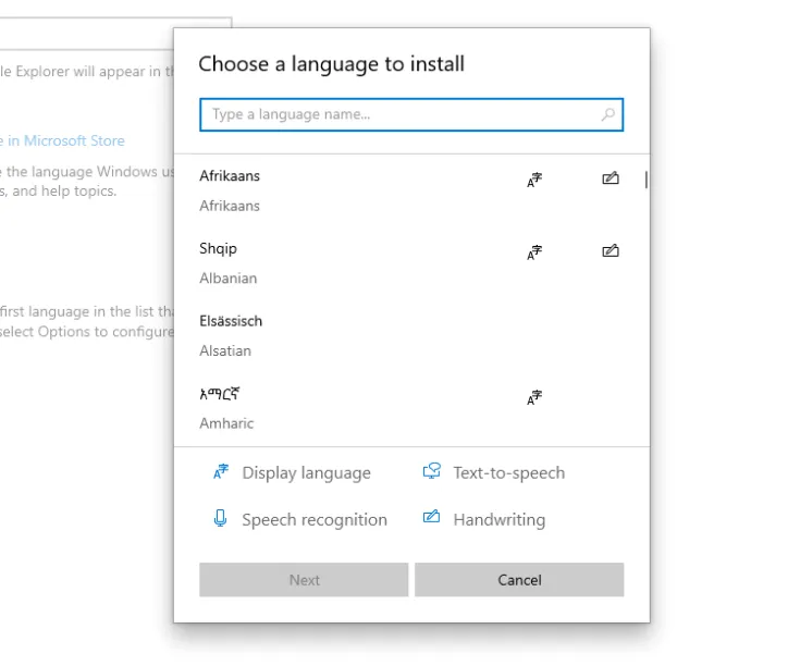 Atur Bahasa di Windows 10