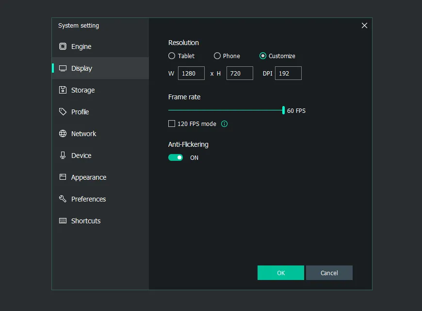 Atur Display Memu
