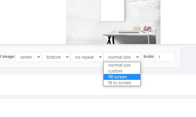 Atur Fill Screen Chrome