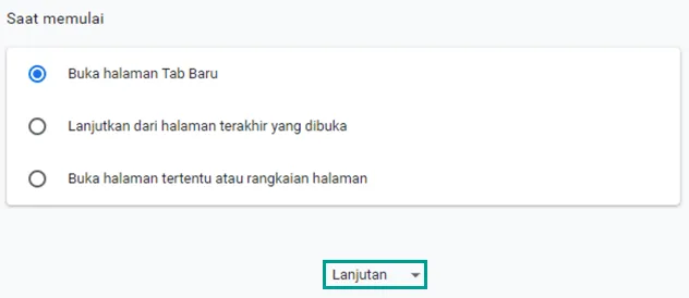 Setting Lanjutan Google Chrome