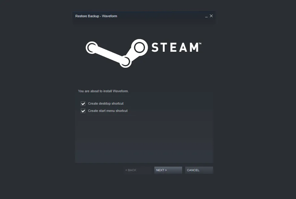 Mulai Proses Restore Game